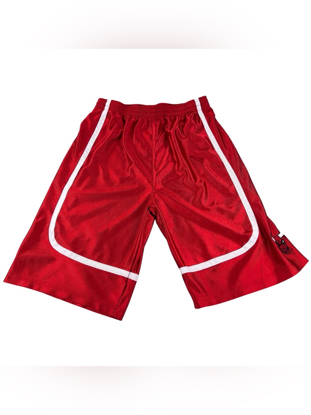 adidas Chicago Bulls Basketball Shorts Youth XL 18-20 Est Red NBA Retro Sporty